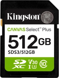 Κάρτα μνήμης SD 512 GB Canvas Select Plus Gen3 150 MB/s