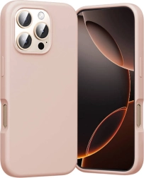 Θήκη σιλικόνης Vention για iPhone 16 Pro με MagSafe (ροζ)