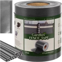 Γκρι ταινία περίφραξης Gardlov 19cmx35m