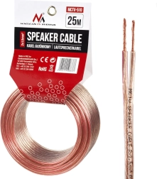 Καλώδιο ηχείων 25μ Maclean 2x1.5mm2