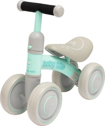 Παιδικό ποδηλατάκι ισορροπίας Baby Mix Baby Bike, πράσινο