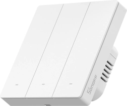 Έξυπνος επιτοίχιος διακόπτης αφής Zigbee 3 καναλιών SONOFF ZBM5 86W