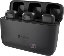 Ασύρματο πέτου μικρόφωνο για Lightning NATEC Hopper 2 τεμ.