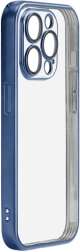 Ματ προστατευτική θήκη Joyroom για iPhone 15 Pro – μπλε