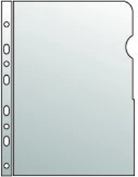 Διαφανής θήκη εγγράφων A4 με ευρωτρύπηση