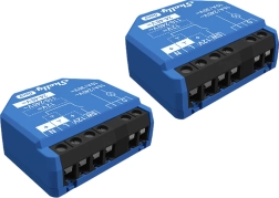 Σετ 2 έξυπνων ρελέ Shelly 1 Gen3 με Wi‑Fi και Bluetooth