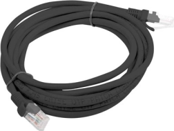 Patchcord κατ.5e 3,0 m UTP μαύρο