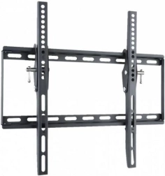 Επιτοίχια βάση στήριξης για TV LCD/LED 23-55 ιντσών, μαύρη, λεπτή, με δυνατότητα κλίσης