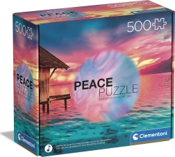 Παζλ 500 κομματιών CLEMENTONI Peace – Living the Present