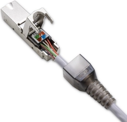 Βυσμα RJ45 STP Cat6 χωρίς εργαλεία