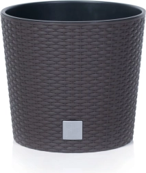 Γλάστρα Rato Round με ένθετο 40 cm umbra