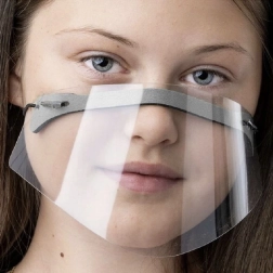 Μίνι ασπίδα για στόμα και μύτη – γκρι