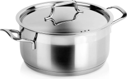 Ανοξείδωτη κατσαρόλα με καπάκι ANETT 20 cm, 3 l