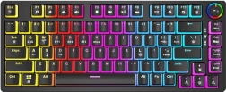 Ασύρματο μηχανικό πληκτρολόγιο Savio Phenix RGB
