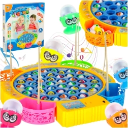 Οικογενειακό επιτραπέζιο δεξιοτήτων ψάρεμα – 45 ψαράκια και 4 καλάμια