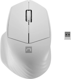 Ασύρματο ποντίκι Siskin 2 1600 DPI Bluetooth 5.0 + 2.4 GHz – Λευκό