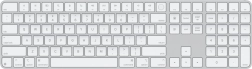 Magic Keyboard με Touch ID και αριθμητικό πληκτρολόγιο (EN US, λευκά πλήκτρα)