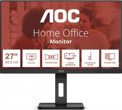 Οθόνη AOC 24 ιντσών IPS HDMI DP Pivot ηχεία