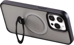 Μαγνητική θήκη με βάση στήριξης JOYROOM για iPhone 15 Pro – μαύρη