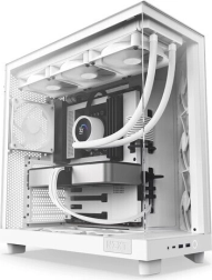 Κουτί υπολογιστή NZXT H6 Flow λευκό με πλαϊνό παράθυρο