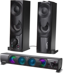 Στερεοφωνικά ηχεία υπολογιστή Audiocore 2.0 με soundbar και RGB