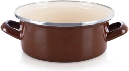 Σμαλτωμένη κατσαρόλα Brown 20,5 cm, 2,2 l