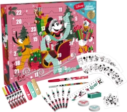 Advent ημερολόγιο DISNEY MINNIE – δημιουργικό σετ ειδών γραφής
