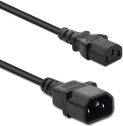 Καλώδιο τροφοδοσίας για UPS IEC C13/C14 3×1,0 mm² 1,5 m