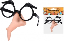 Σετ Καρναβαλιού Μάγισσα – πλαστική μύτη και γυαλιά