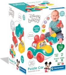 Clementoni Disney Baby αυτοκινητάκι συναρμολόγησης