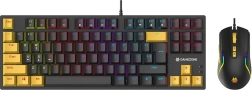 Gaming σετ πληκτρολόγιο και ποντίκι Tracer Gamezone Hornet87 USB