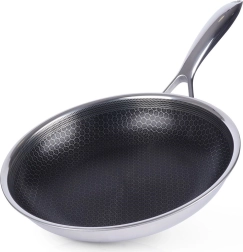Ατσάλινο τηγάνι COOKCELL 24 cm