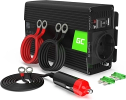 Μετατροπέας τάσης Green Cell 12 V σε 230 V 500 W καθαρού ημιτόνου