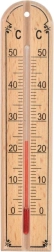 Ξύλινο θερμόμετρο δωματίου 20 cm