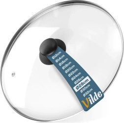 Γυάλινο καπάκι 28 cm με βαλβίδα εξαερισμού