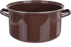 Καφέ εμαγιέ κατσαρόλα 36 cm, 15 l