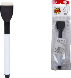 Μαρκαδόρος Λευκοπίνακα με Μικρή Σβήστρα μαύρος