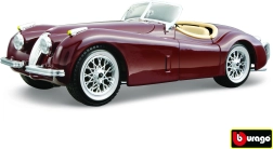 Bburago Jaguar XK 120 Roadster 1:24 κόκκινο (1951)