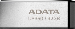 ADATA UR350 32GB USB flash disk μεταλλικό μαύρο