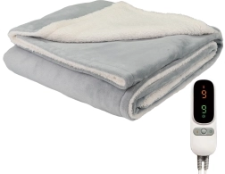 Ηλεκτρική θερμαινόμενη κουβέρτα CozyHeat 160 W, γκρι