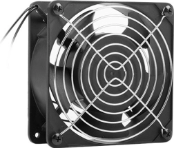 Ανεμιστήρας για επιτοίχιες καμπίνες 19″ 230 V 120×120×38 mm μαύρος LANBERG