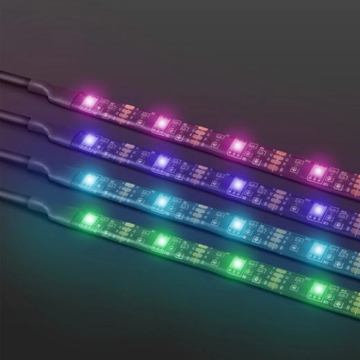 RGB USB λωρίδα LED με τηλεχειριστήριο για τηλεόραση
