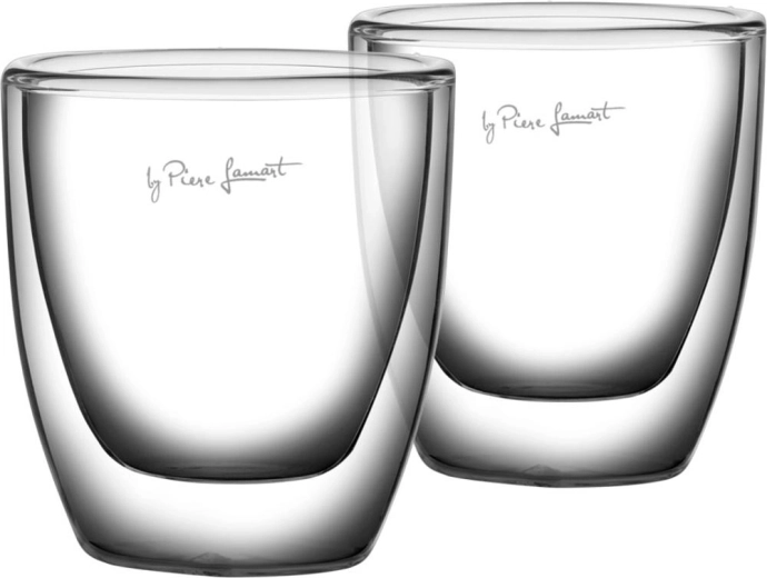 Θερμομονωτικά ποτήρια espresso Lamart 80 ml, σετ 2 τεμαχίων