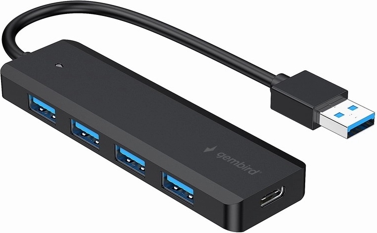 4θυρο hub USB 3.1 με εξωτερική τροφοδοσία μέσω USB‑C
