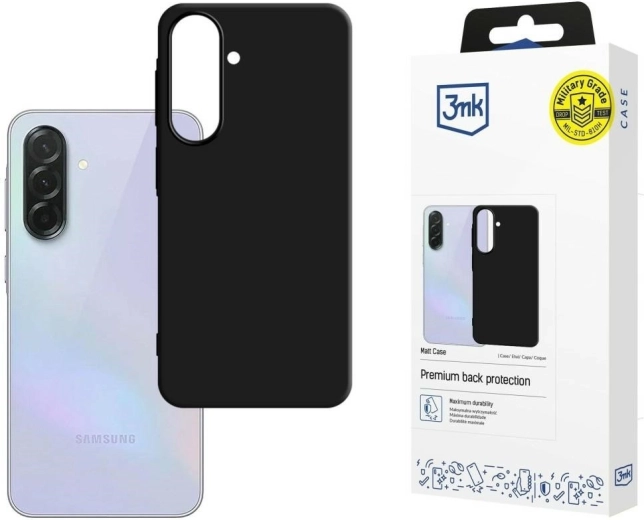 3MK Armor MagCase ματ θήκη για Samsung Galaxy A37 5G μαύρη