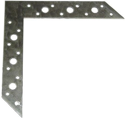 Χαλύβδινο γωνιόκρανο 120 × 85 mm, πάχος 2 mm