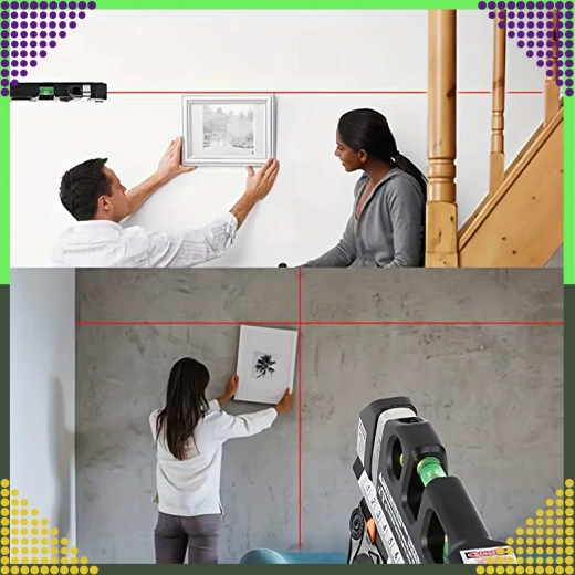 Ορατή γραμμή λέιζερ για γρήγορη στοίχιση