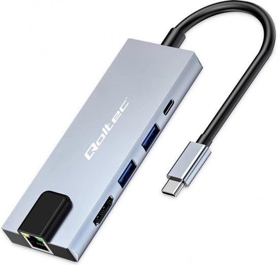 Hub USB-C 5σε1 με Power Delivery 100W HDMI και 2xUSB