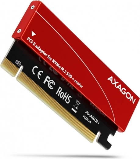 Εσωτερικός προσαρμογέας PCIe για M.2 NVMe με αλουμινένια ψύκτρα