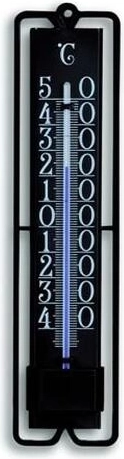 Εξωτερικό υγρού θερμόμετρο 19 cm, μαύρο